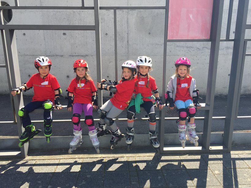 Inline Skating Gruppenbild